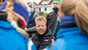 TRENER 3: Bjørnar Erikstad har selv bidratt under vinterens fagseminarer og han er nå i gang med sin trene 3-utdannelse sammen med Mathias Mollatt.